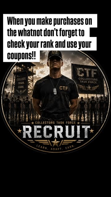 Collectors Task Force Whatnot rewards Reel